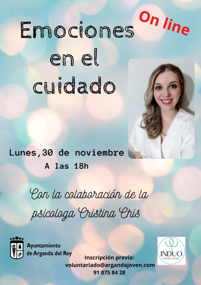 Imagen Taller online: Emociones en el cuidado