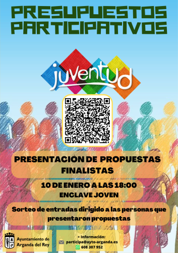 Imagen PRESUPUESTOS PARTICIPATIVOS DE JUVENTUD. PRESENTACIÓN DE RESULTADOS