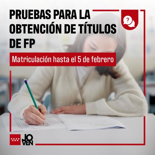 Imagen PRUEBAS TÉCNICO SUPERIOR FP